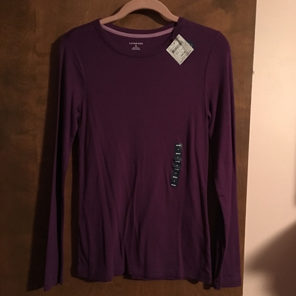 Plum colored top